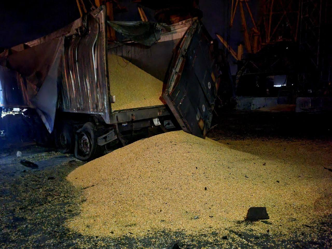 Drone strikes damage Odesa port infrastructure