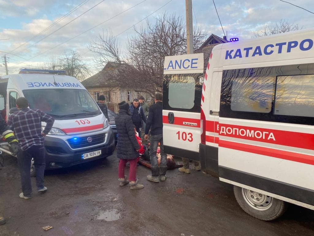 Updated: Russia attacks Cherkasy Oblast, at least 9 injured