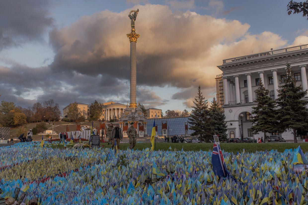 Ukrainians grapple with how to memorialize a war still being fought