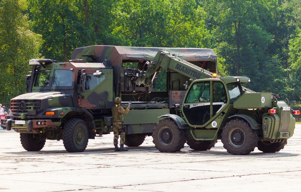 Germany hands over new military aid package, includes vehicles, drone-detection systems