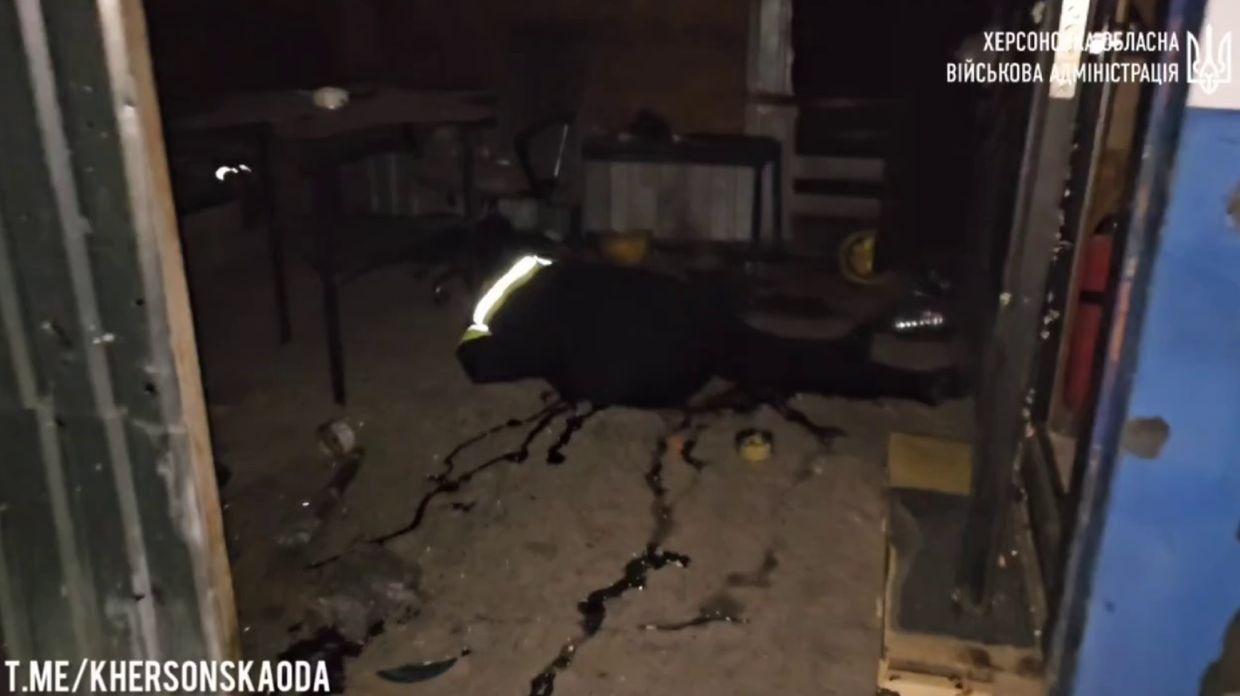 Russian shelling of Kherson company kills security guard
