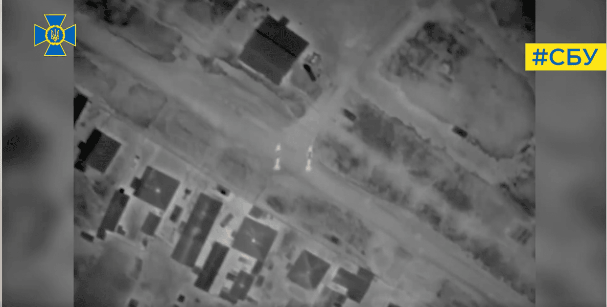 SBU: Russian ammunition, equipment depots in occupied Luhansk Oblast destroyed by drone strikes