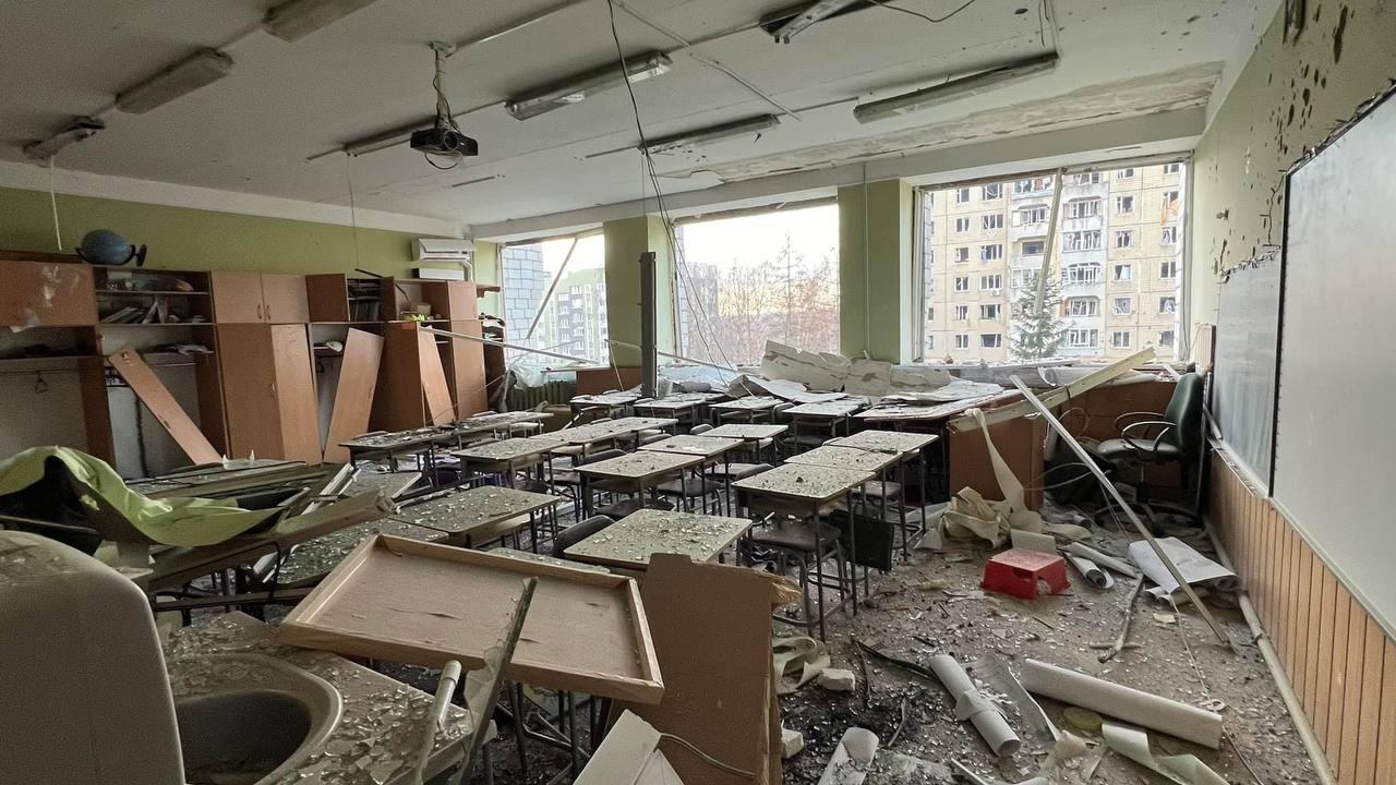 Explosions in cities across Ukraine amid wave of Russian strikes