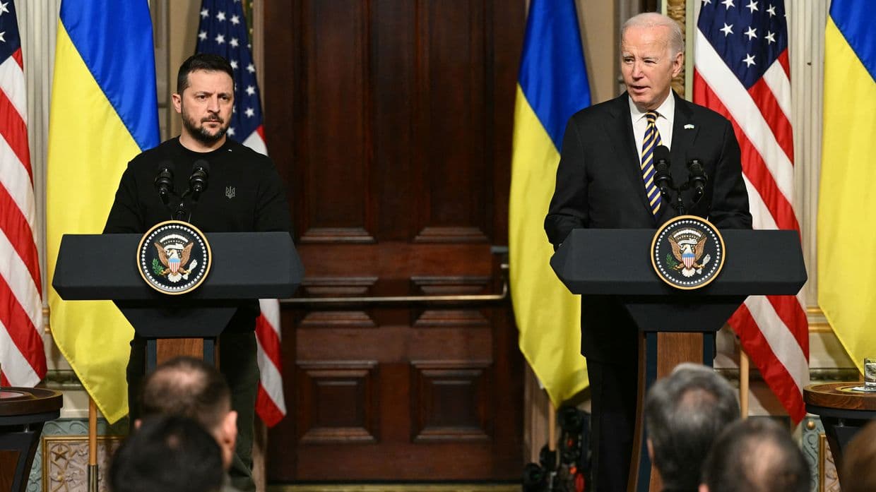 Biden: US will continue to supply Ukraine with weapons and equipment as long as we can