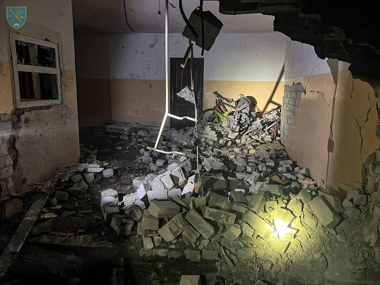 Russian missile attack kills elderly woman in Kherson Oblast