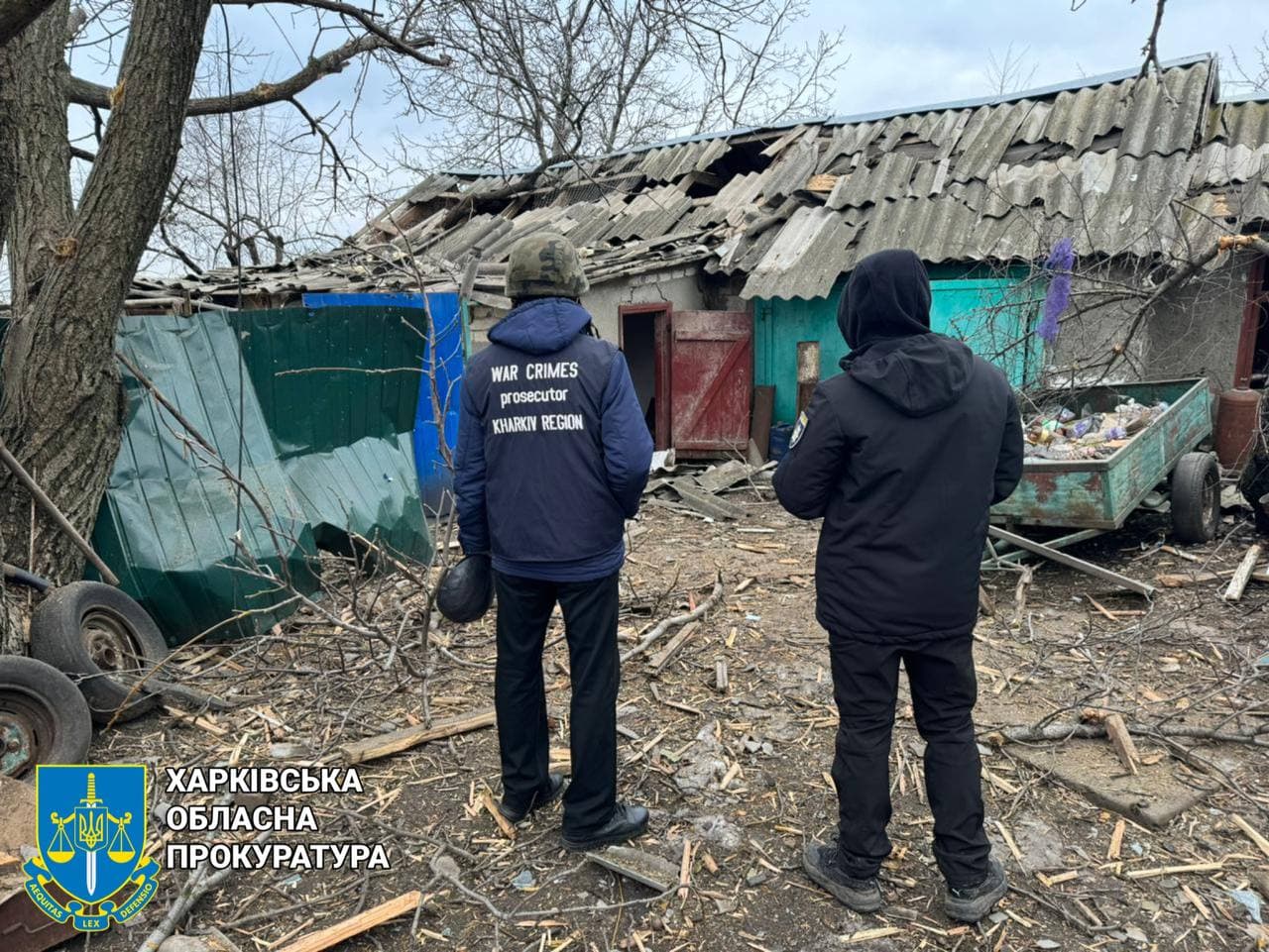 Two injured in Russian overnight attack on Kharkiv Oblast