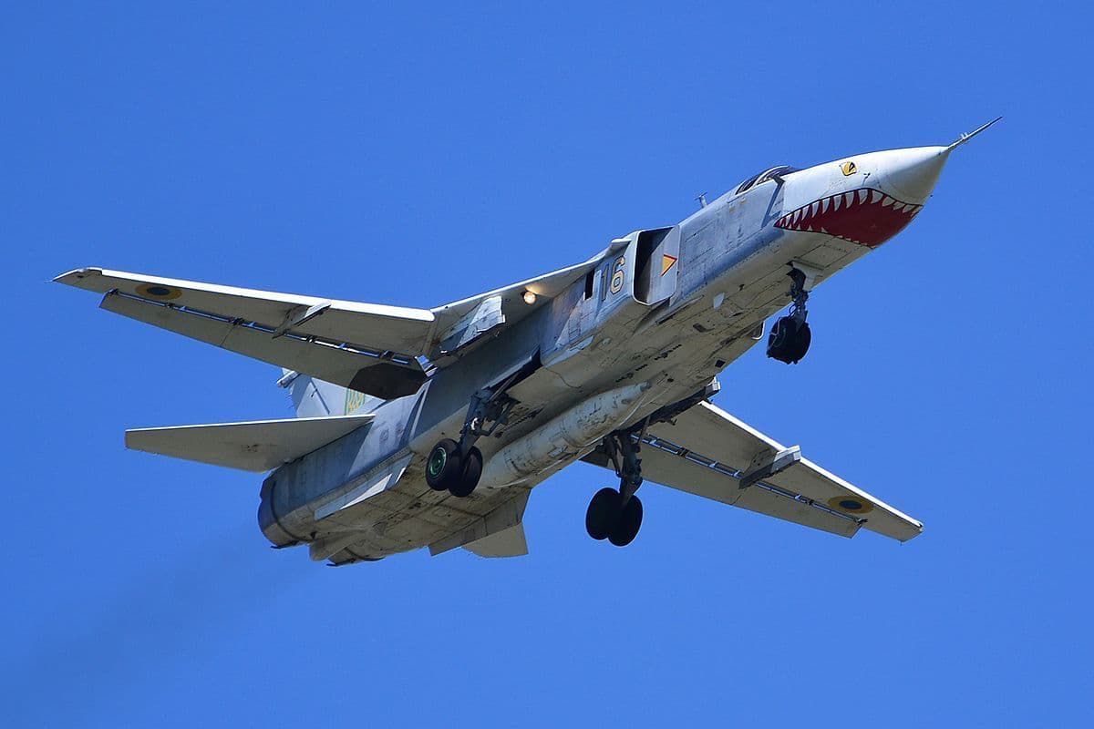 Ukrainian Su-24 bomber crashes in Khmelnytskyi Oblast, killing pilots, Air Force confirms