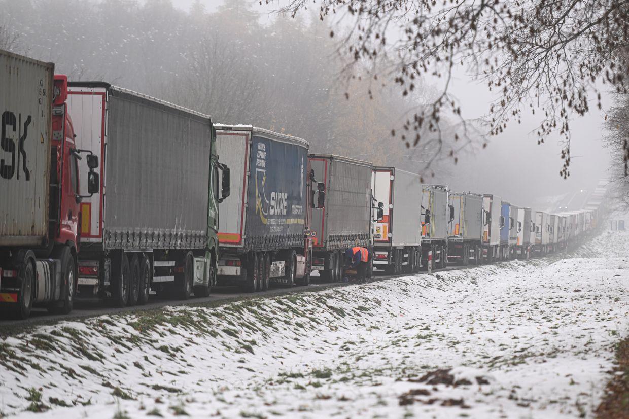 Lawmaker: Exports through Ukraine-Poland border down by 40% due to blockade