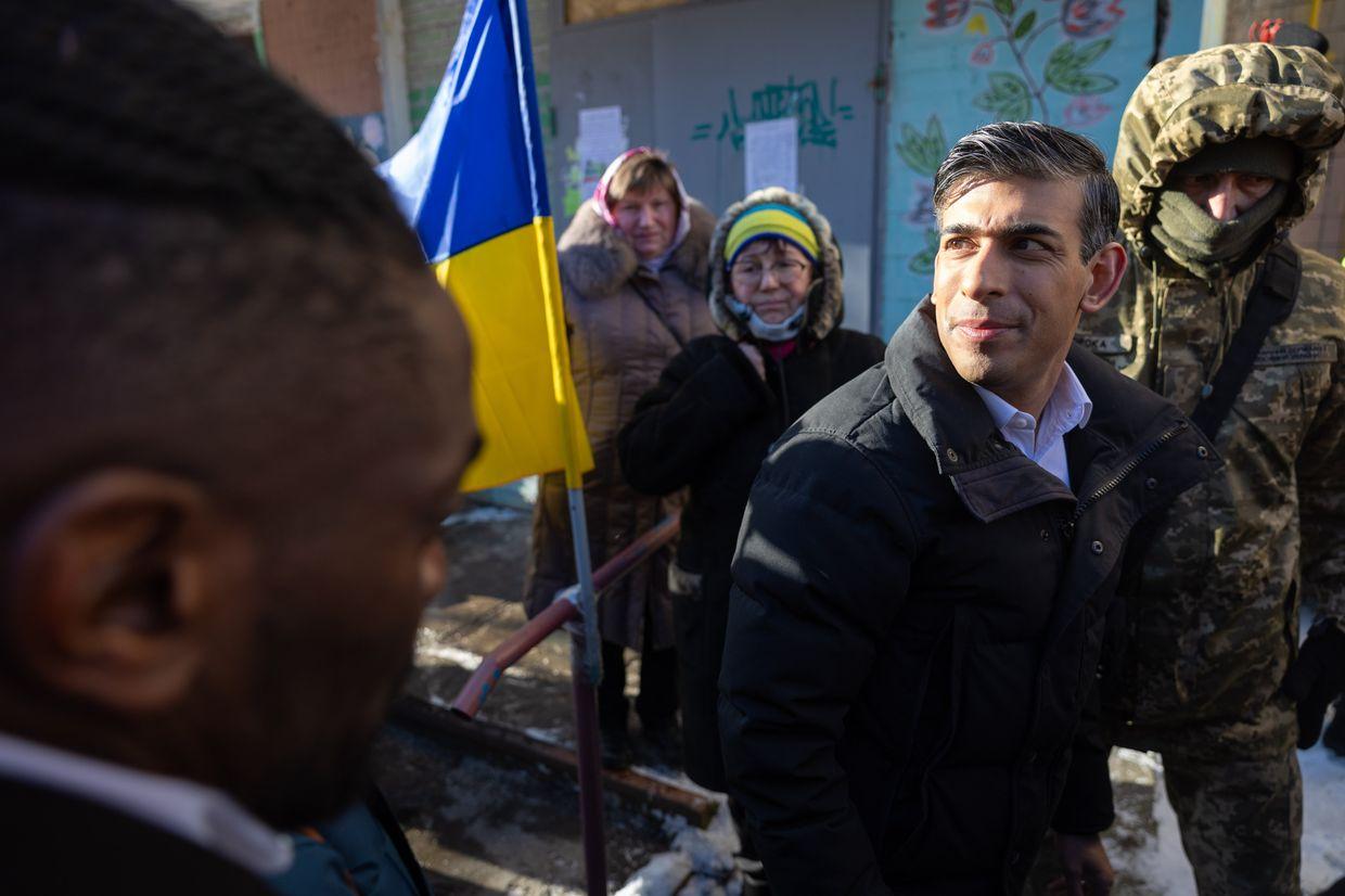 PM Sunak arrives in Ukraine, set to announce $3.2 billion aid package