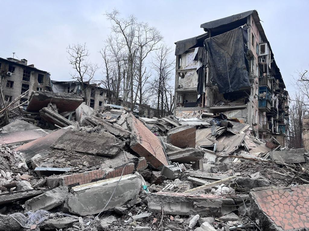 Governor: Russia carries out 250 air strikes on Avdiivka in 2 weeks
