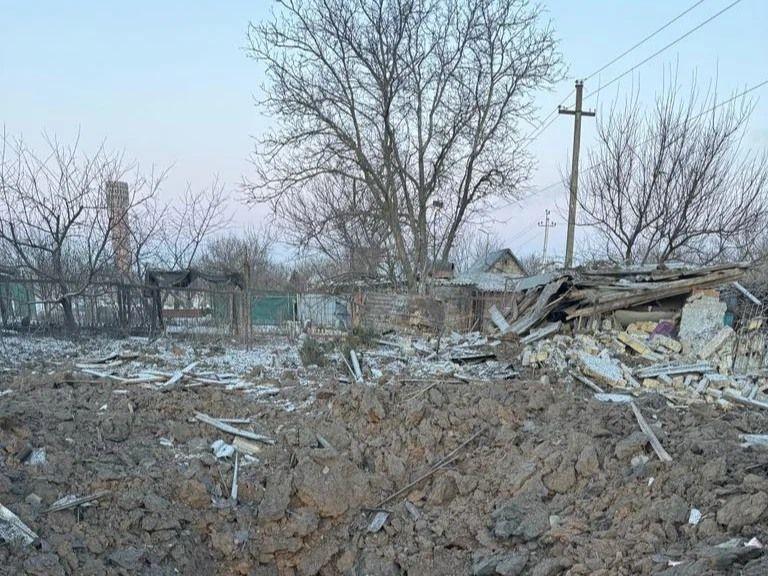 Russian strike against Donetsk Oblast kills 1 civilian, injures 1