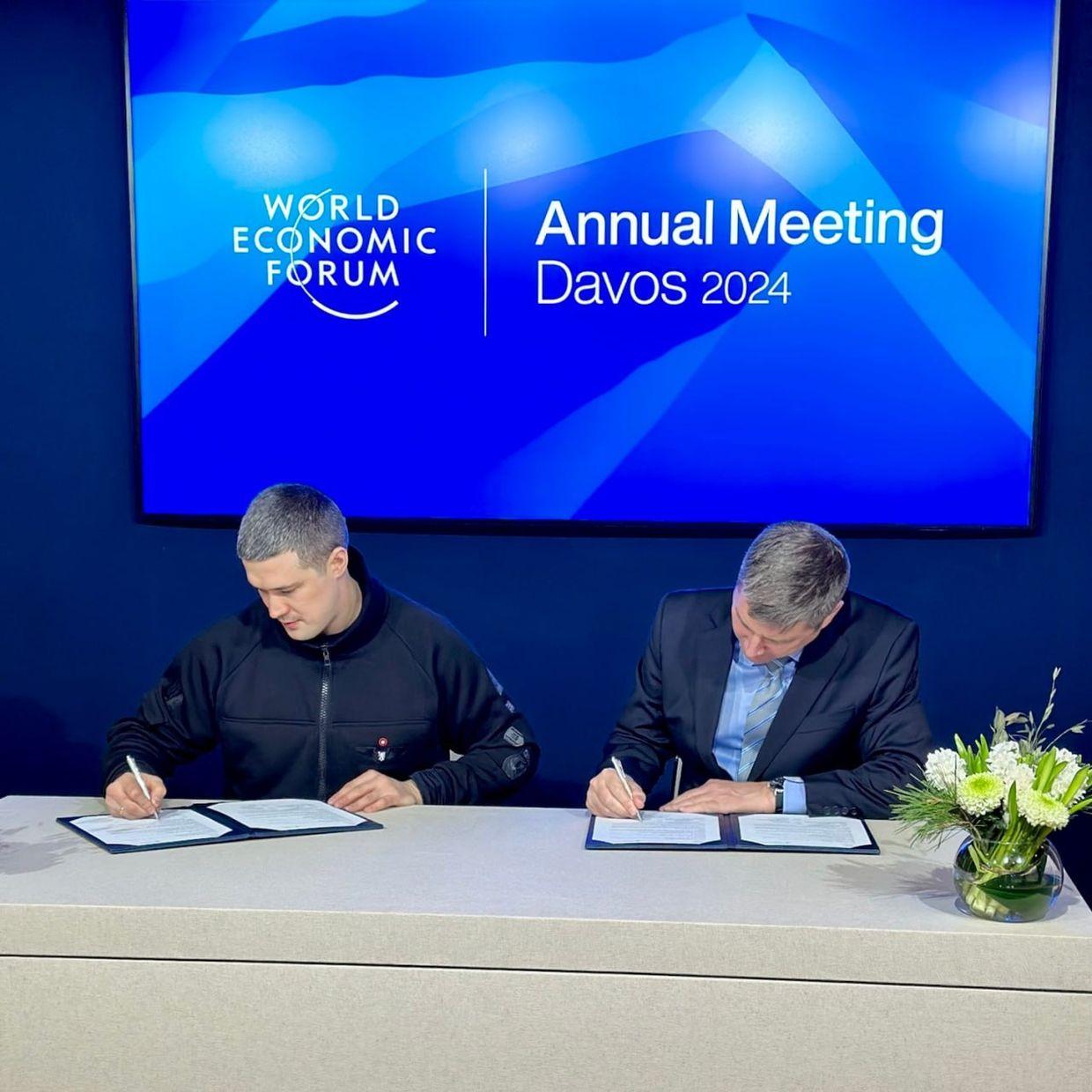 Minister: Davos forum to open landmark government technology center in Kyiv