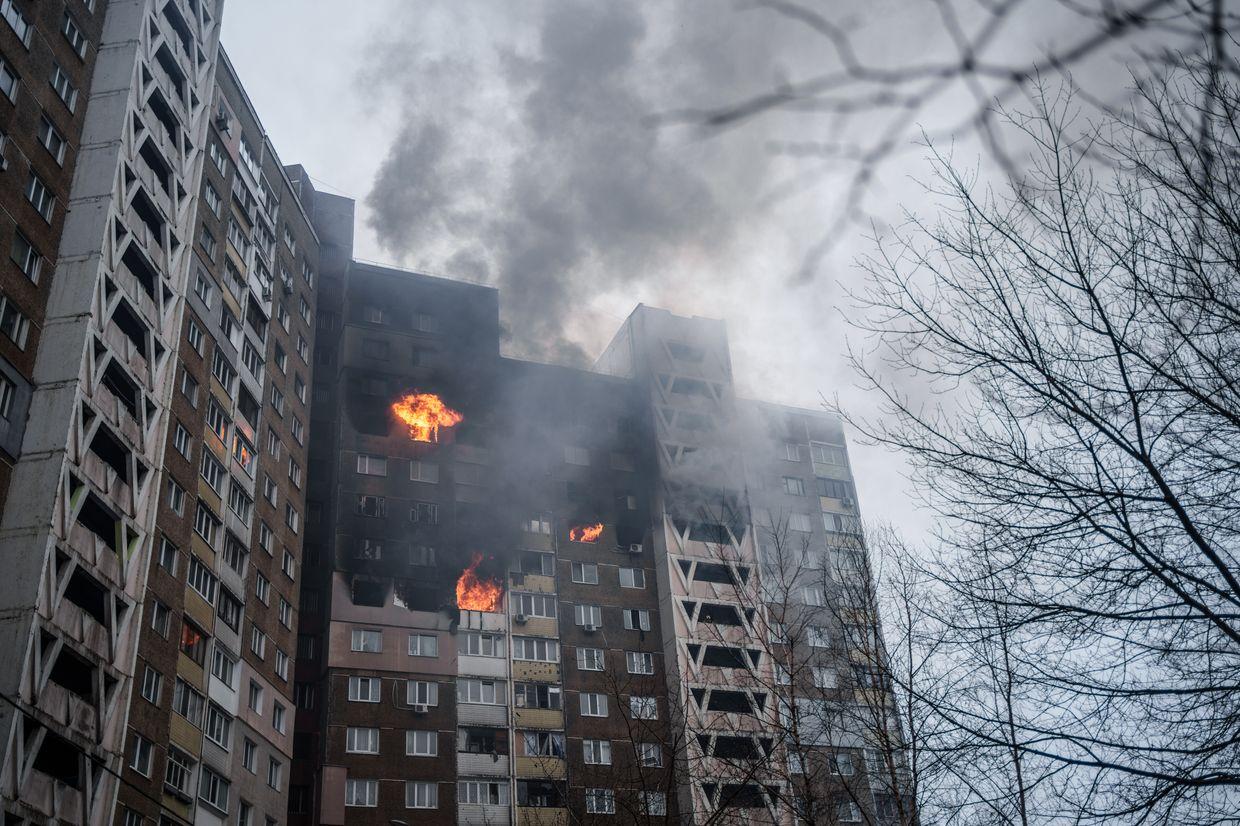 Ukraine war latest: Russia's large-scale attack kills 5, injures 50