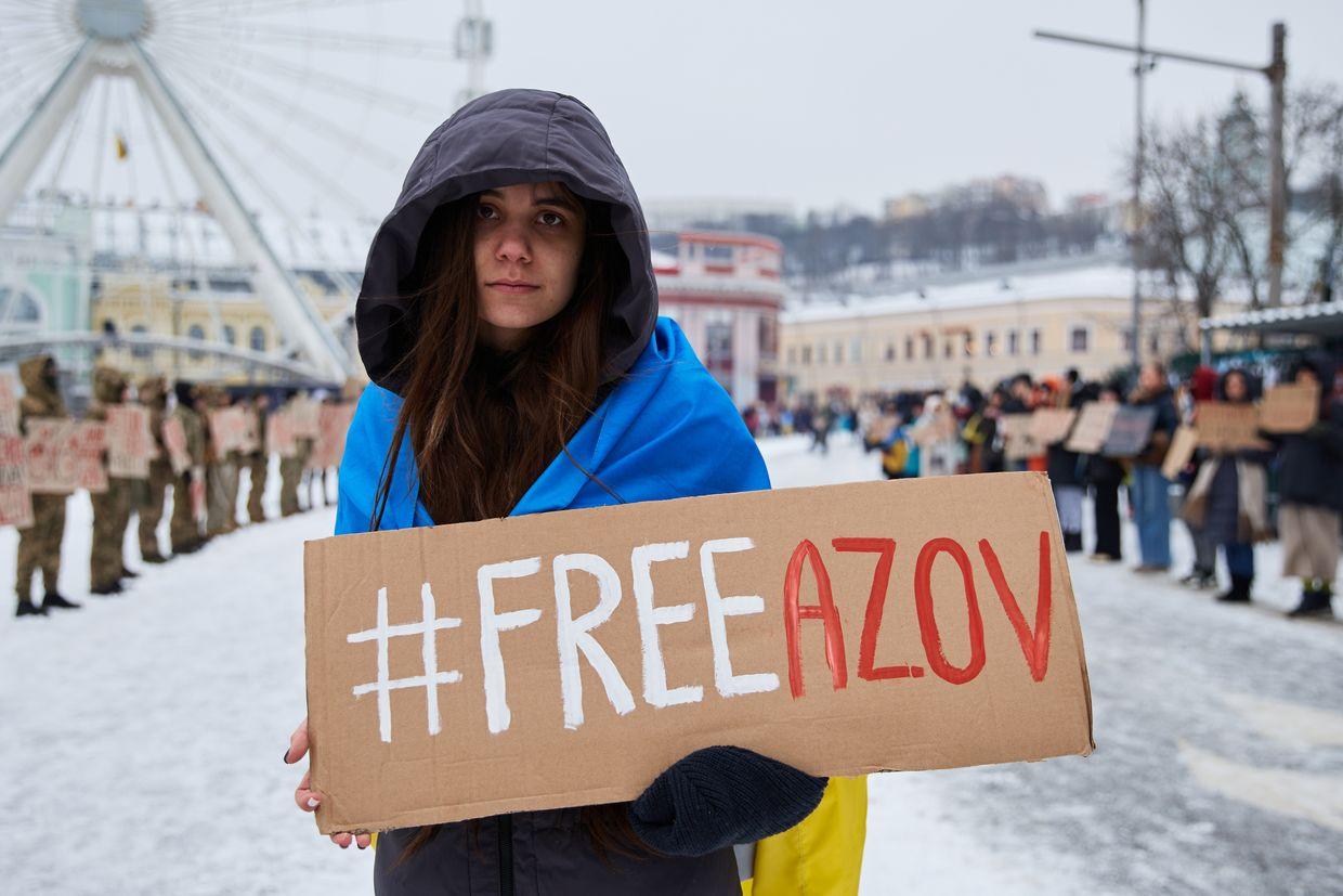 Russia sentences 23 Azov members to prison, including 11 in absentia
