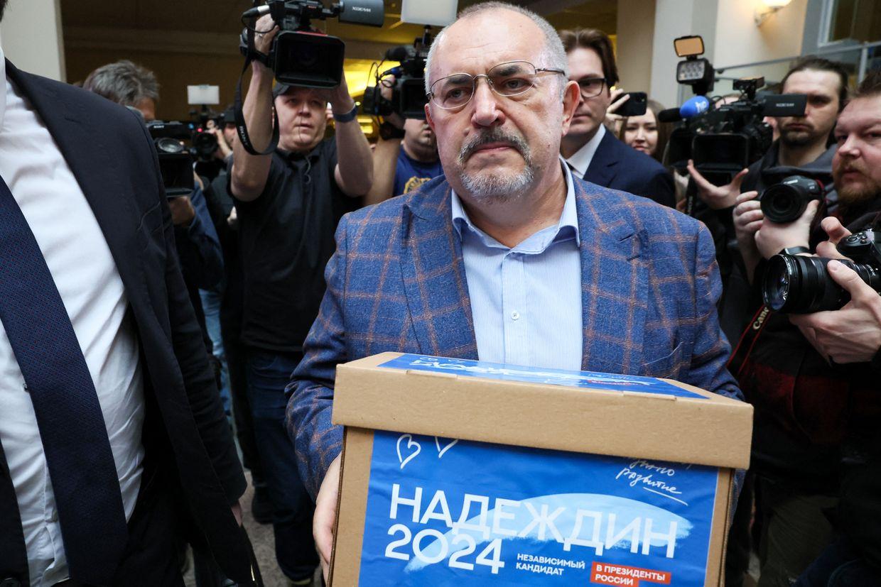 Nadezhdin: 'I pray that the information turns out to be untrue'
