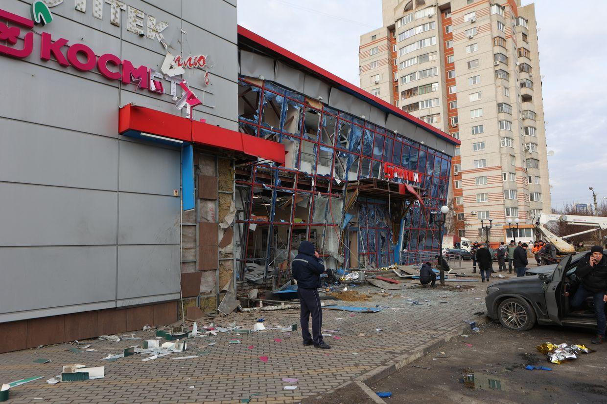 Russia claims rocket attack on Belgorod