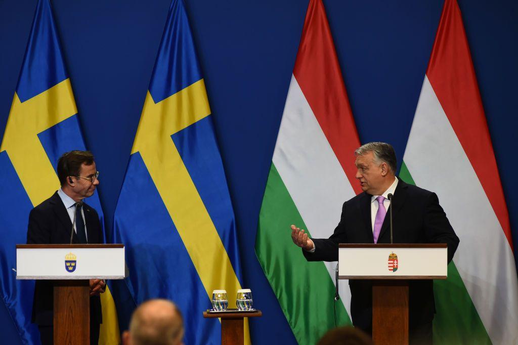 Hungary signs deal to buy Swedish fighter jets amid preparations to approve Sweden's NATO bid