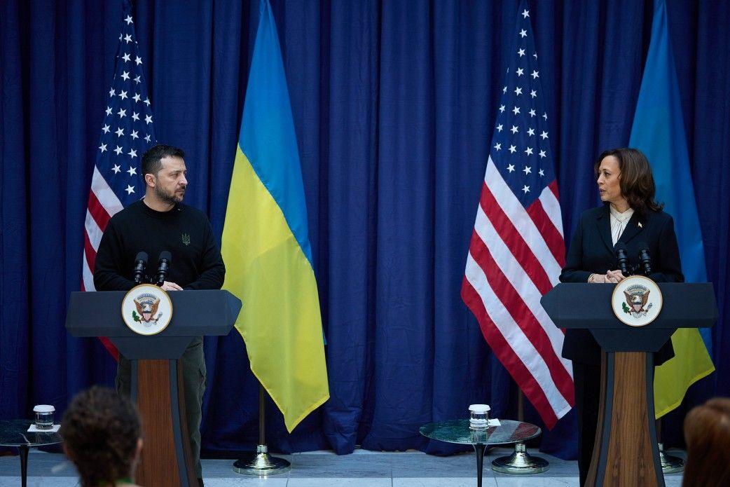 Zelensky, Harris discuss Ukraine's security, resilience during Munich Conference