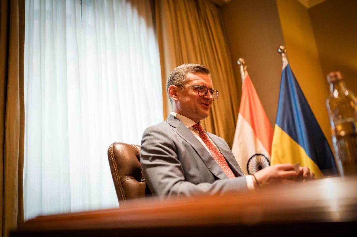 Kuleba begins first trip to India