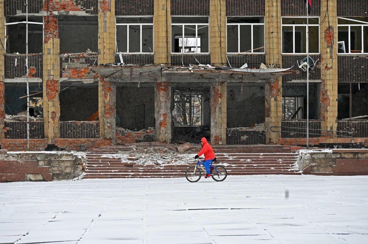 Russian drone attack on Kharkiv damages civilian infrastructure
