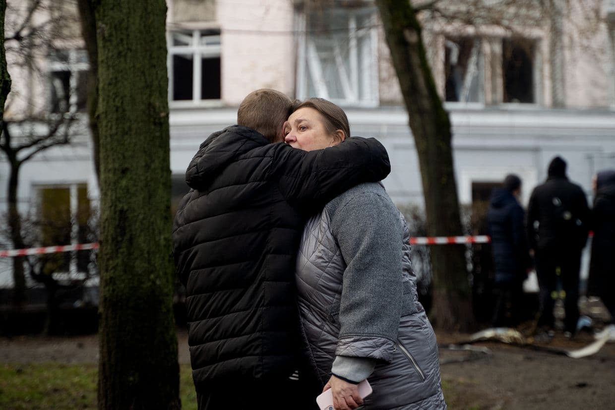 'Lives are falling apart:' Kyiv residents shook by another mass missile attack