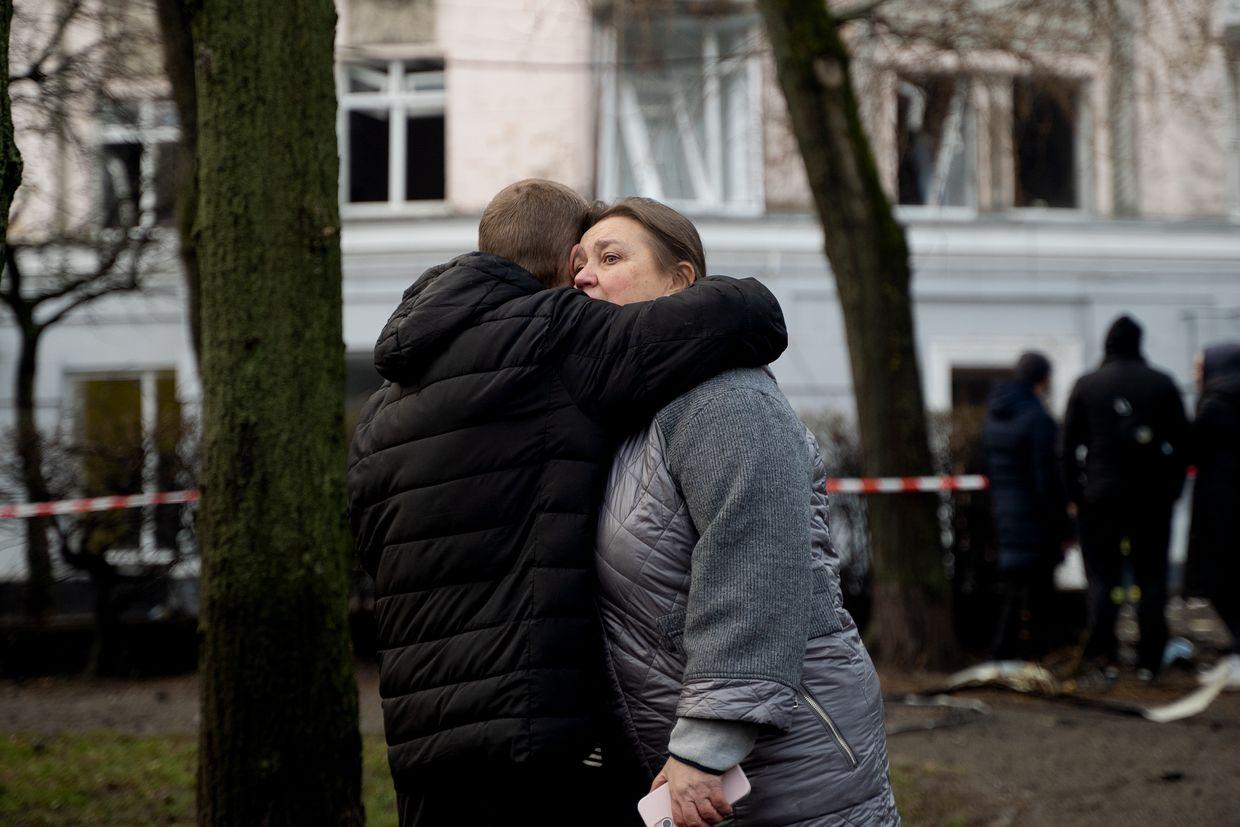 'Lives are falling apart:' Kyiv residents shook by another mass missile attack