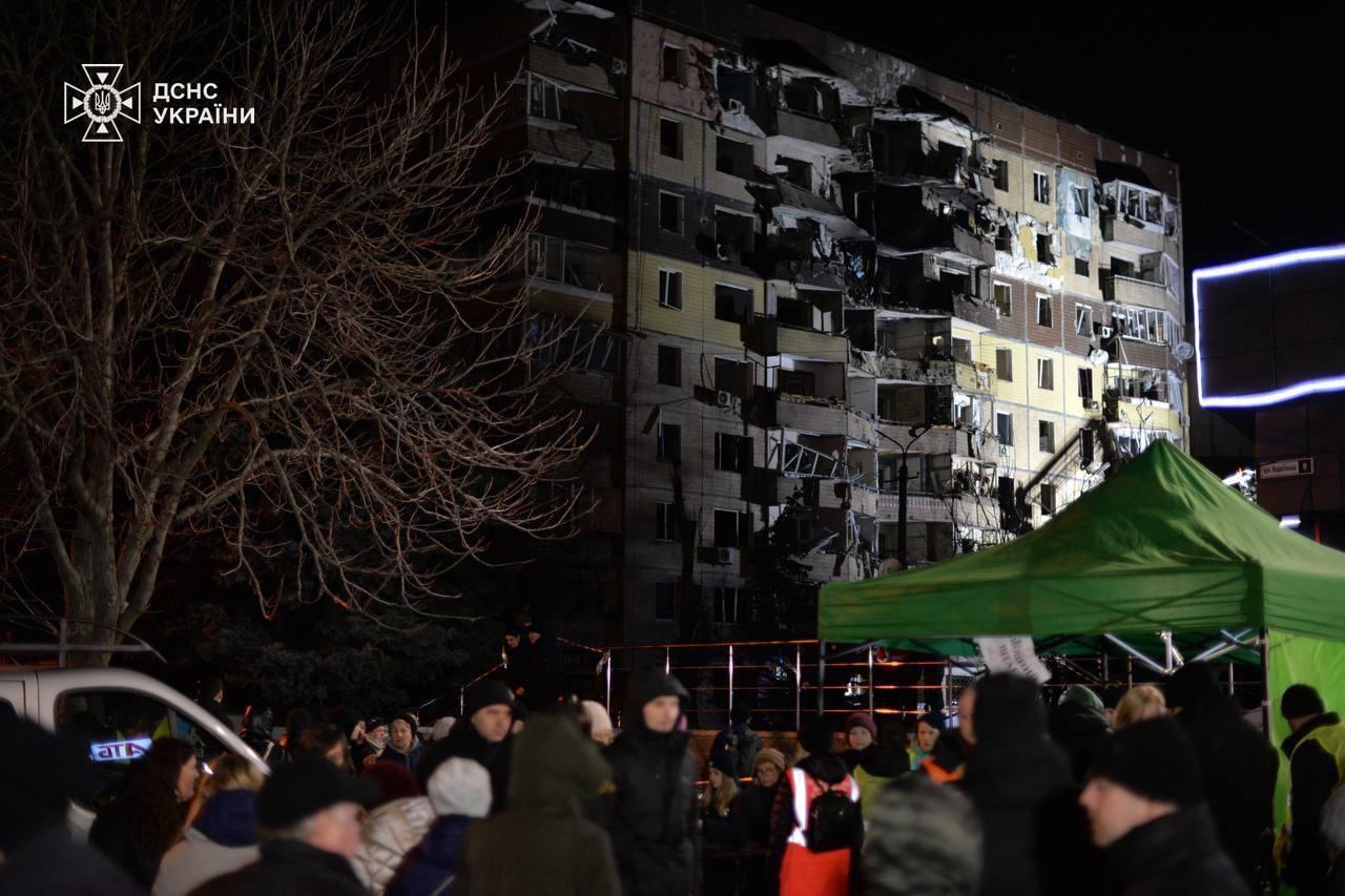 UPDATED: Russian missile attack on Kryvyi Rih kills 5, injures dozens