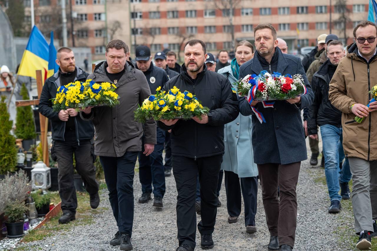 Ukrainian, Czech interior ministers meet in Lviv