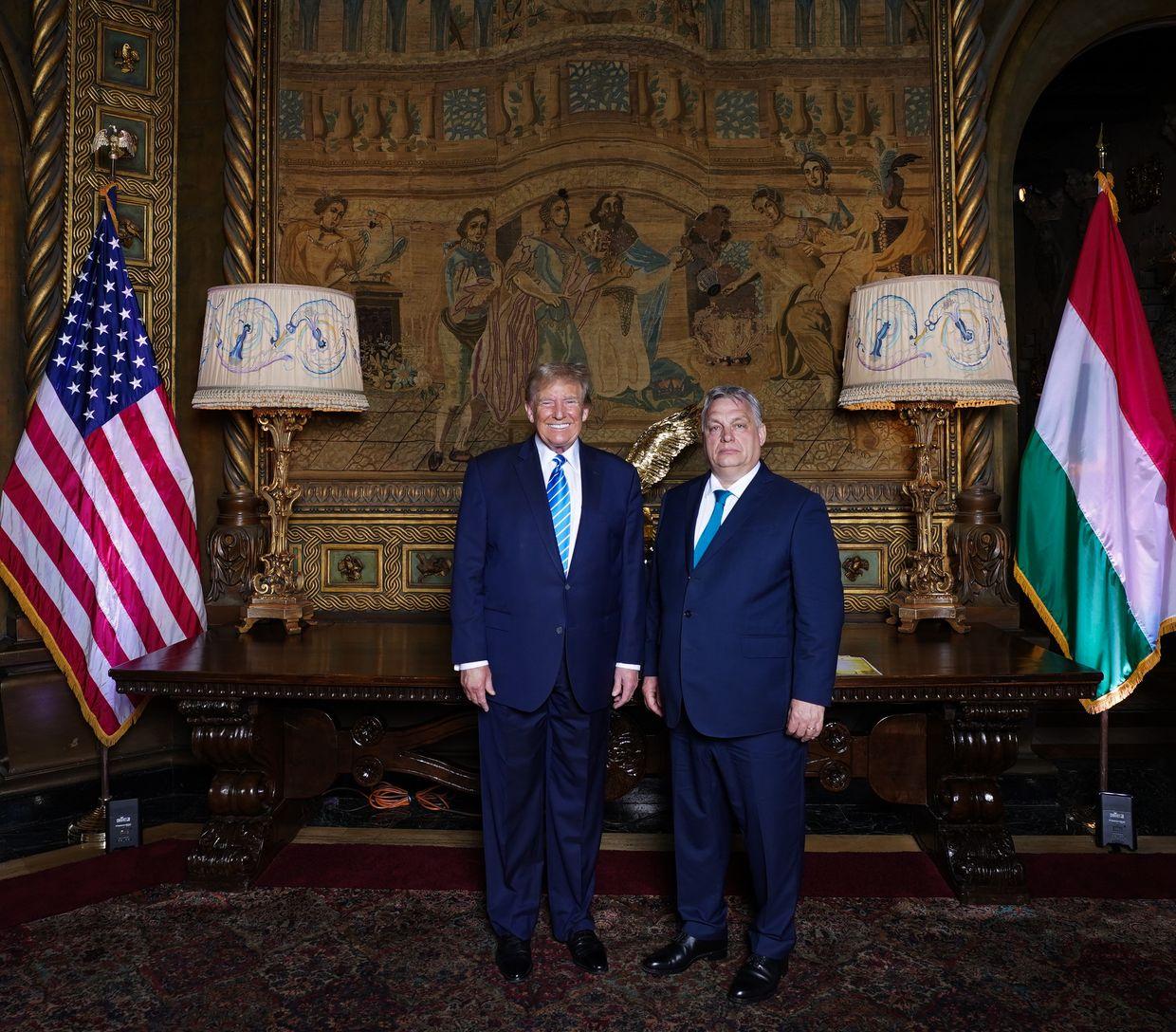 Orban meets Trump in US, urges him to 'come back and bring us peace'