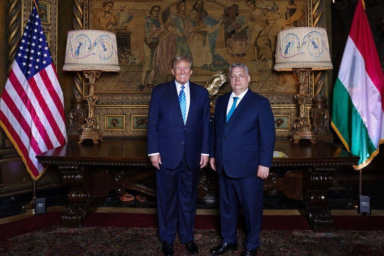 Trump calls Orban 'fantastic leader' as they meet in Florida