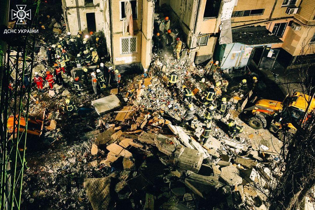 Two children killed in Russian attack found dead under rubble in Odesa