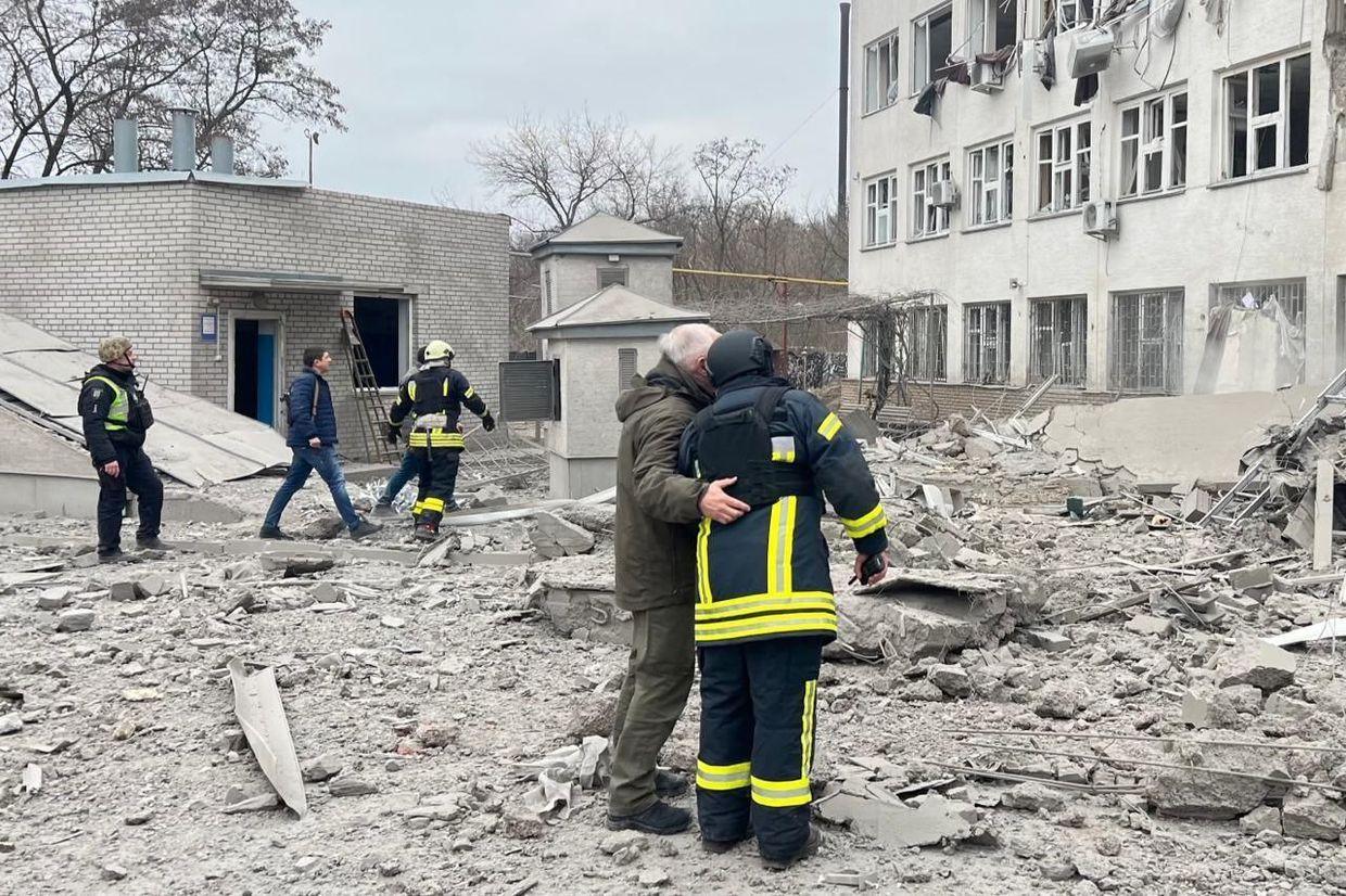 Governor: 4 people hospitalized after Russian missile strike on Sumy