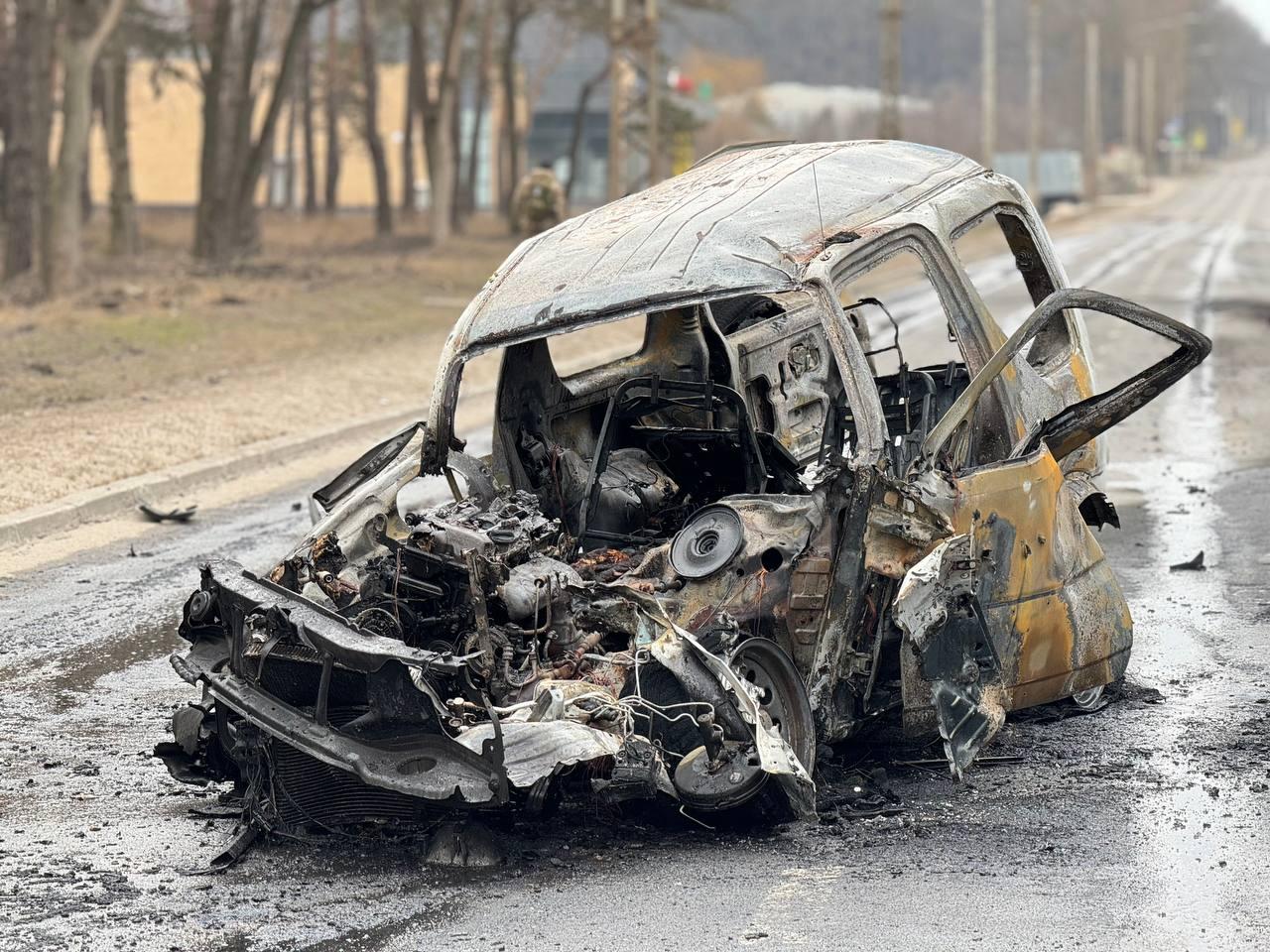 Russian governor claims Belgorod hit by three strikes during day