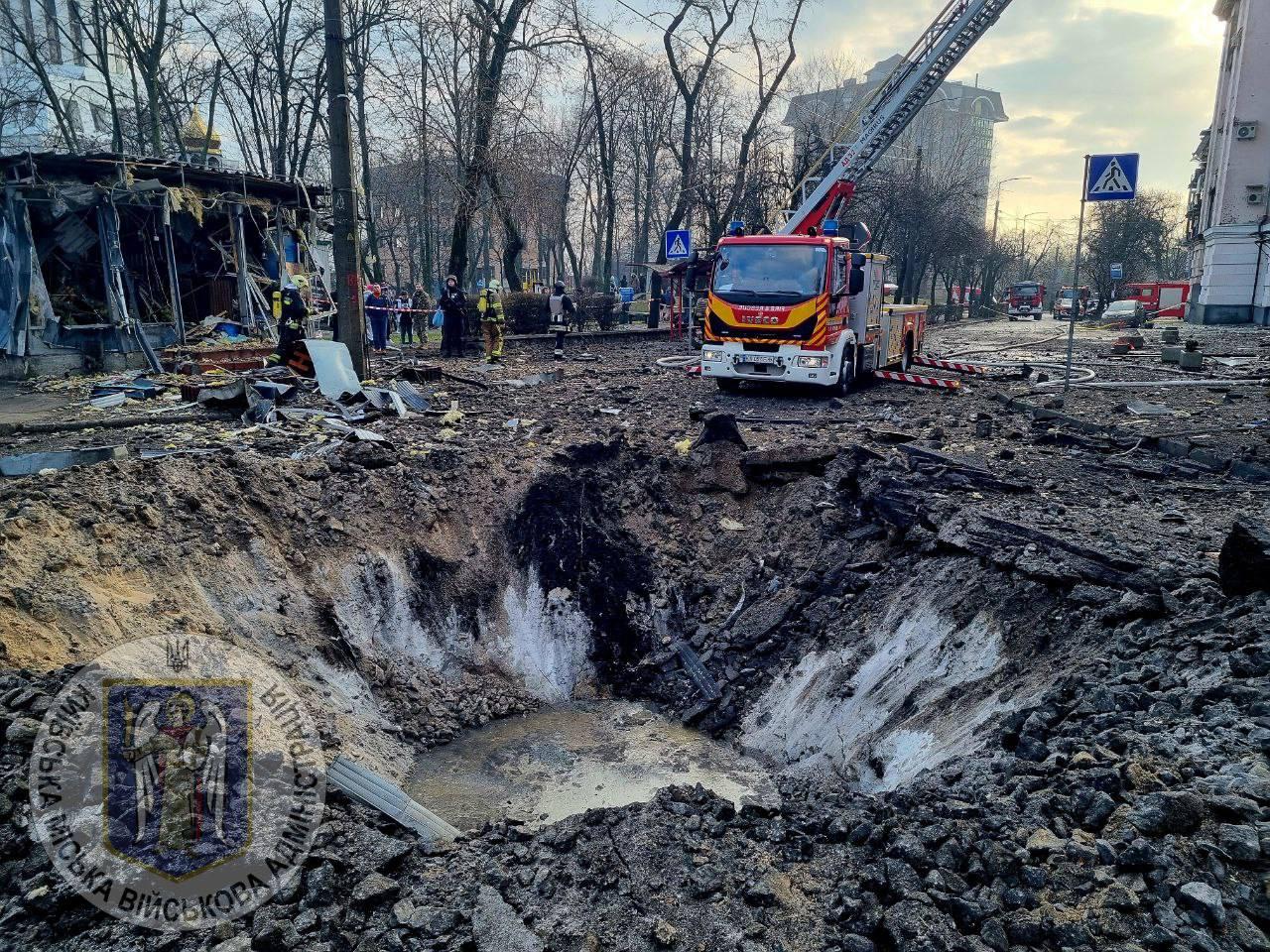 Zelensky: Russian missiles used in recent attack on Kyiv have estimated 1,500 foreign-made parts