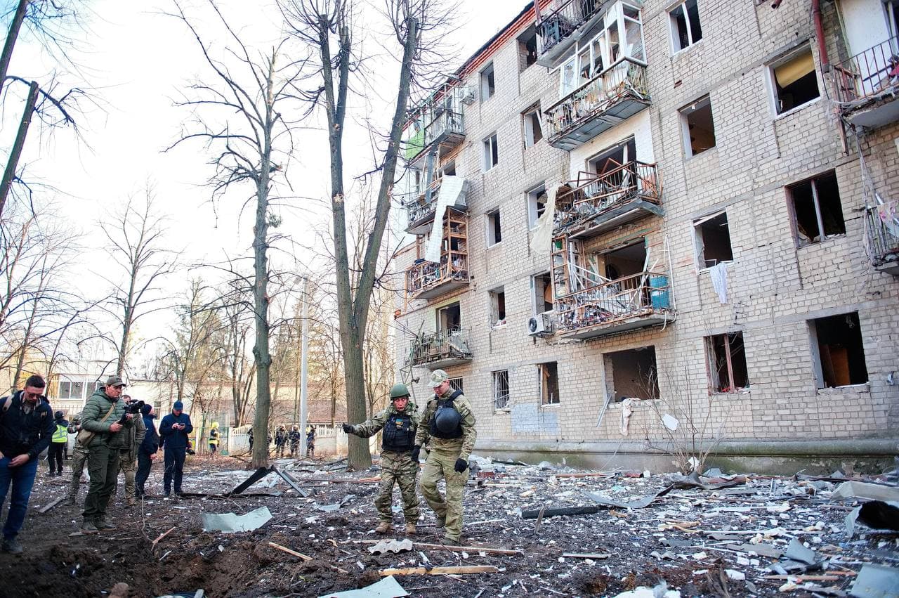 Russian strikes injure 5 in Kharkiv