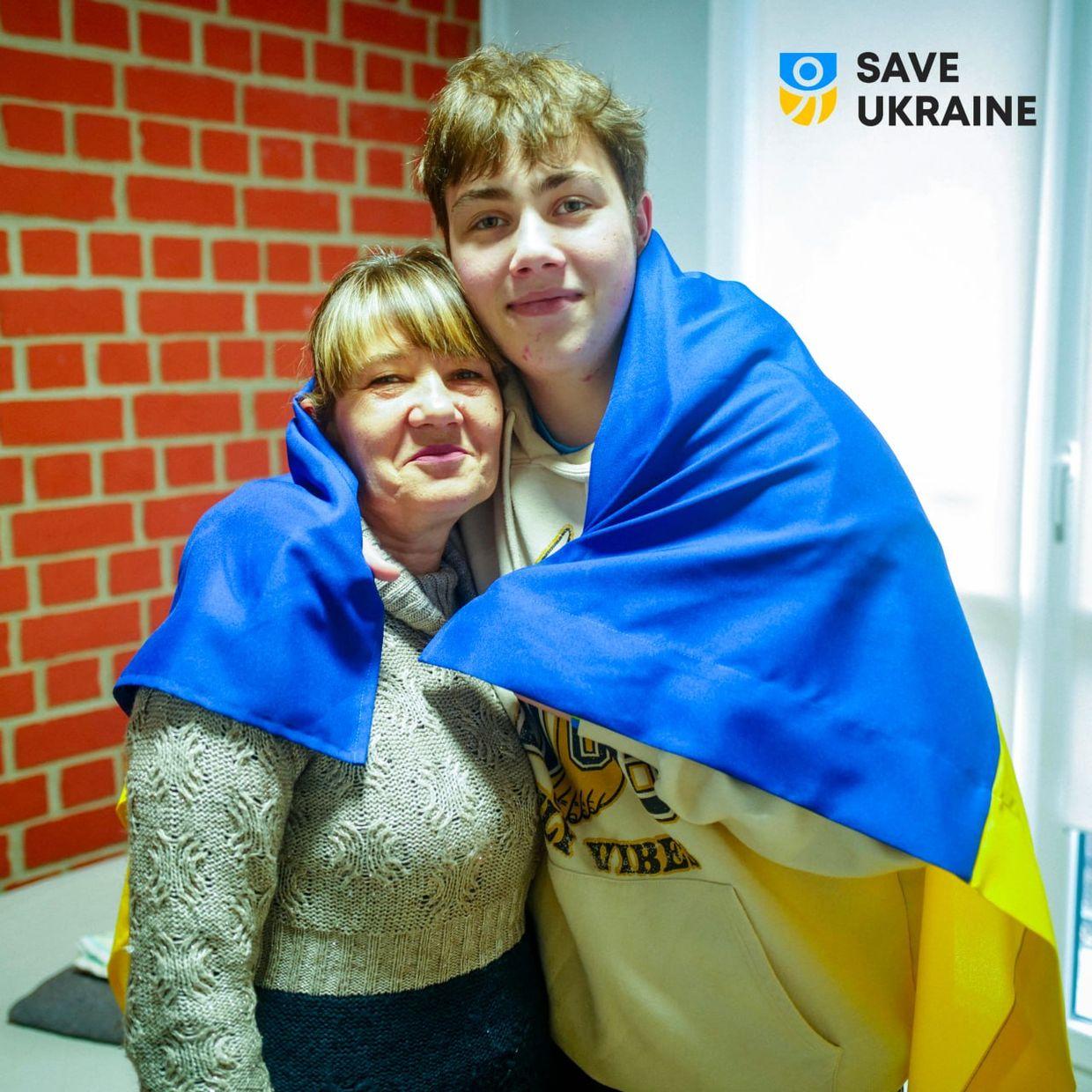 NGO: Ukrainian teenager illegally deported by Russia returns home