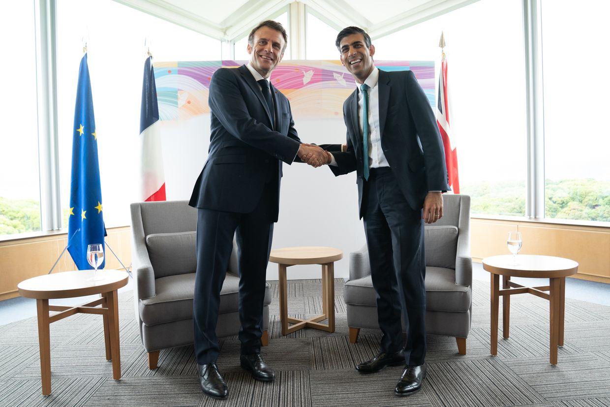 Macron, Sunak agree to increase aid for Ukraine