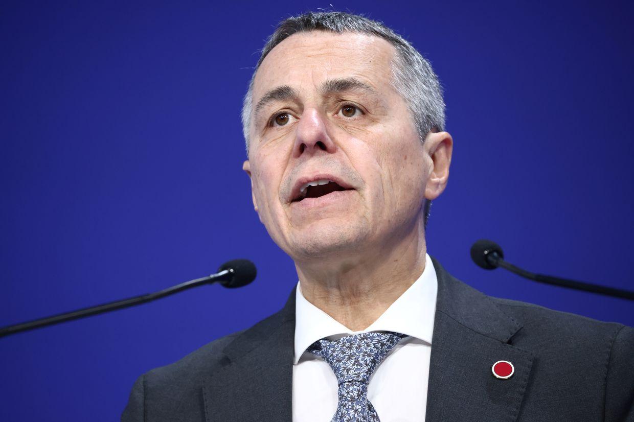 Swiss FM: Russia has to be at peace summit 'sooner or later'