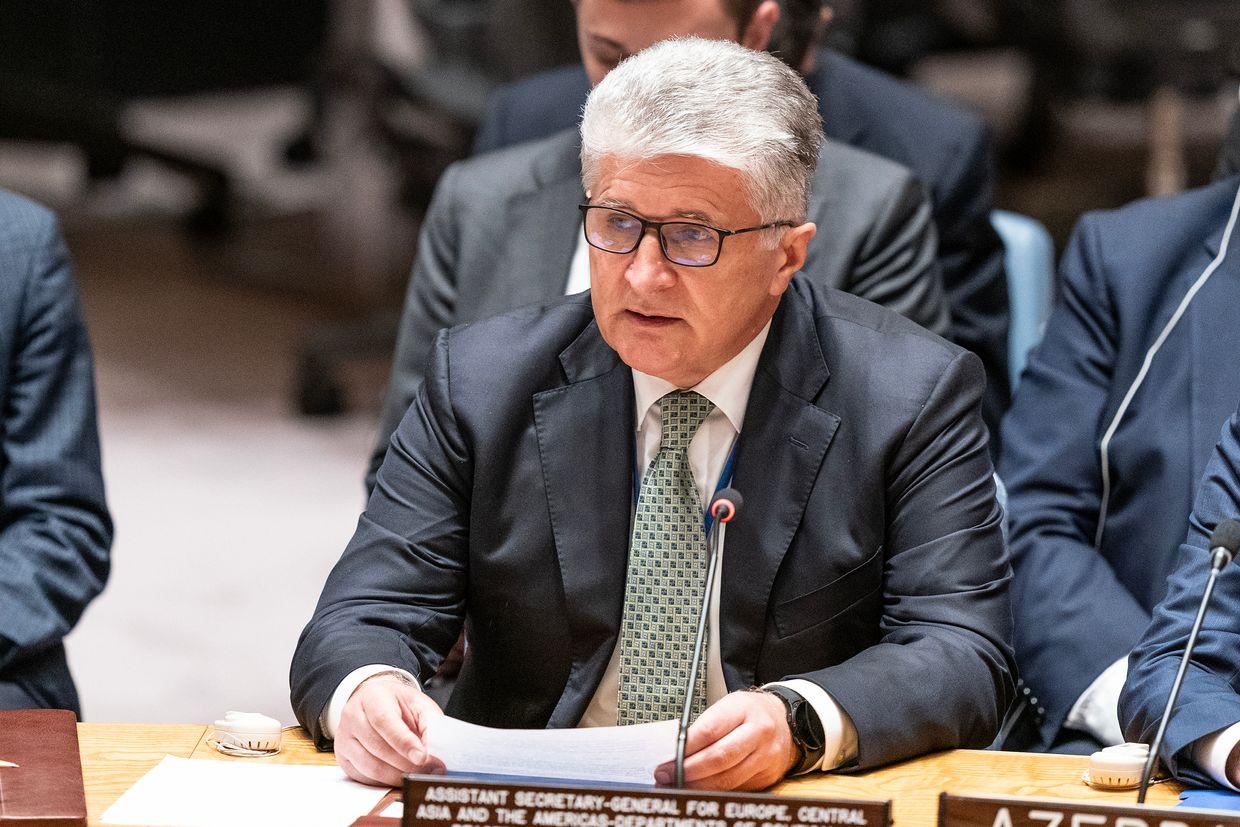UN assistant secretary-general: Russia's war 'existential threat to the people of Ukraine'