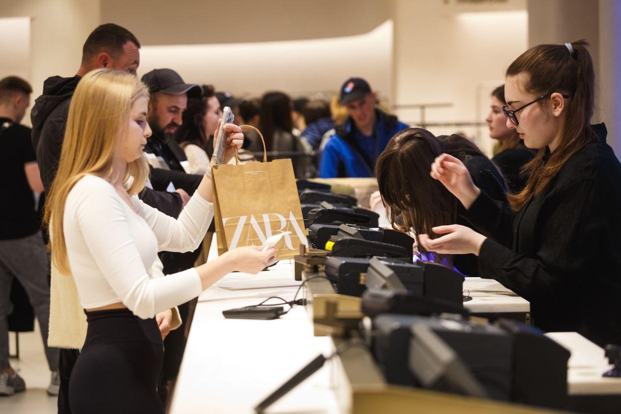 Zara, Bershka, other fashion brands reopen stores in Ukraine