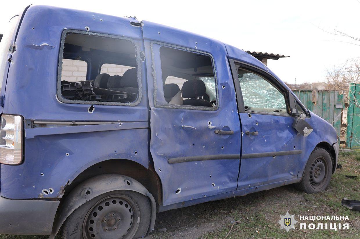 Russian attack on Kharkiv Oblast injures man