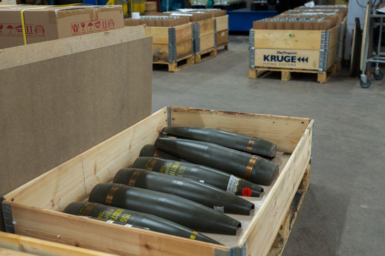 Ukraine launched production of 155-mm artillery shells, official says