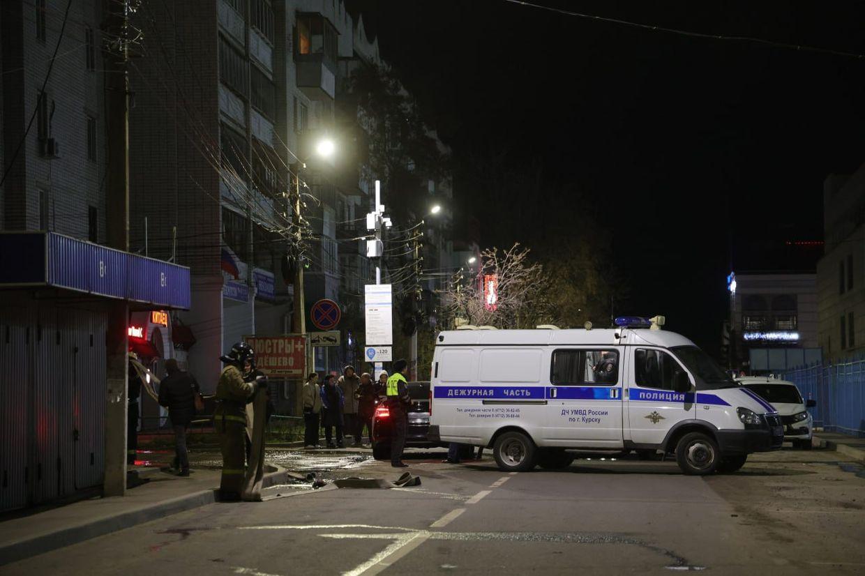 Russia claims drone attack on Kursk
