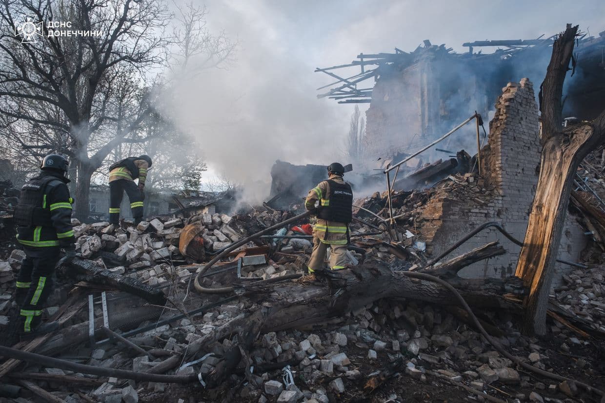 Update: Russian attack on Kostiantynivka on April 9 kills 3, including child