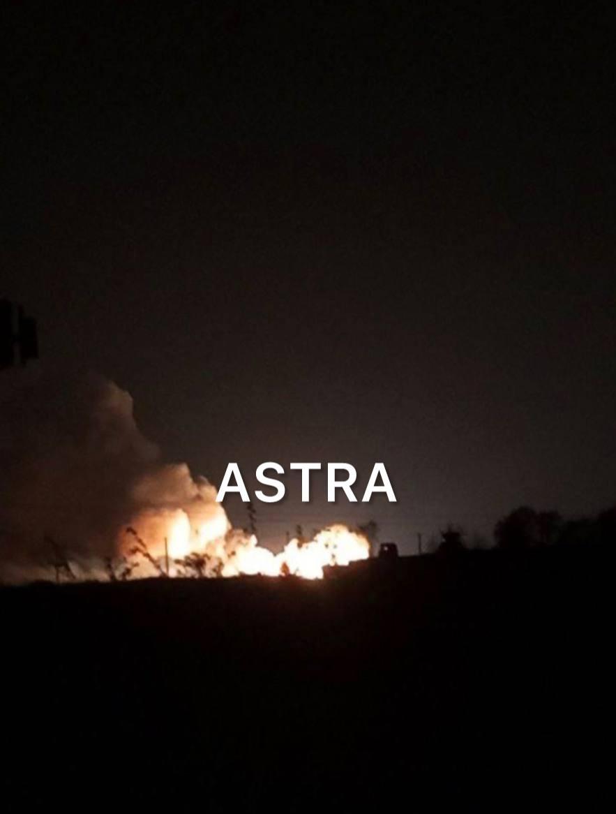 Explosions, fire reported at military airfield in occupied Crimea