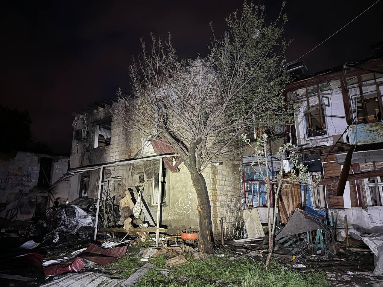 Governor: Russian drone attack on Odesa injures 9, including 4 children