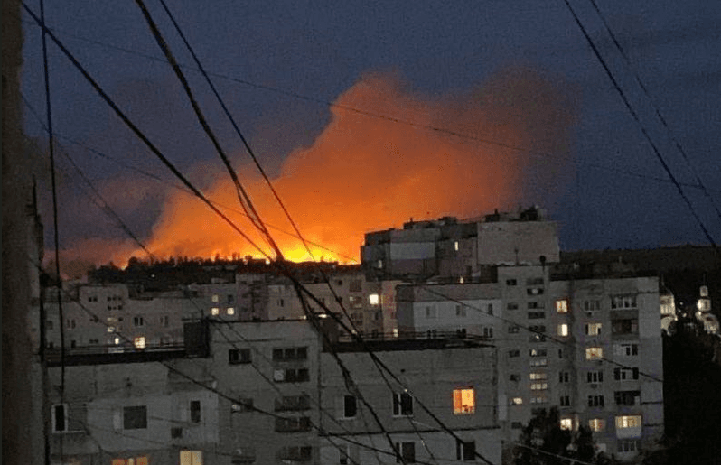 Gas pipeline damaged in missile attack on occupied Luhansk