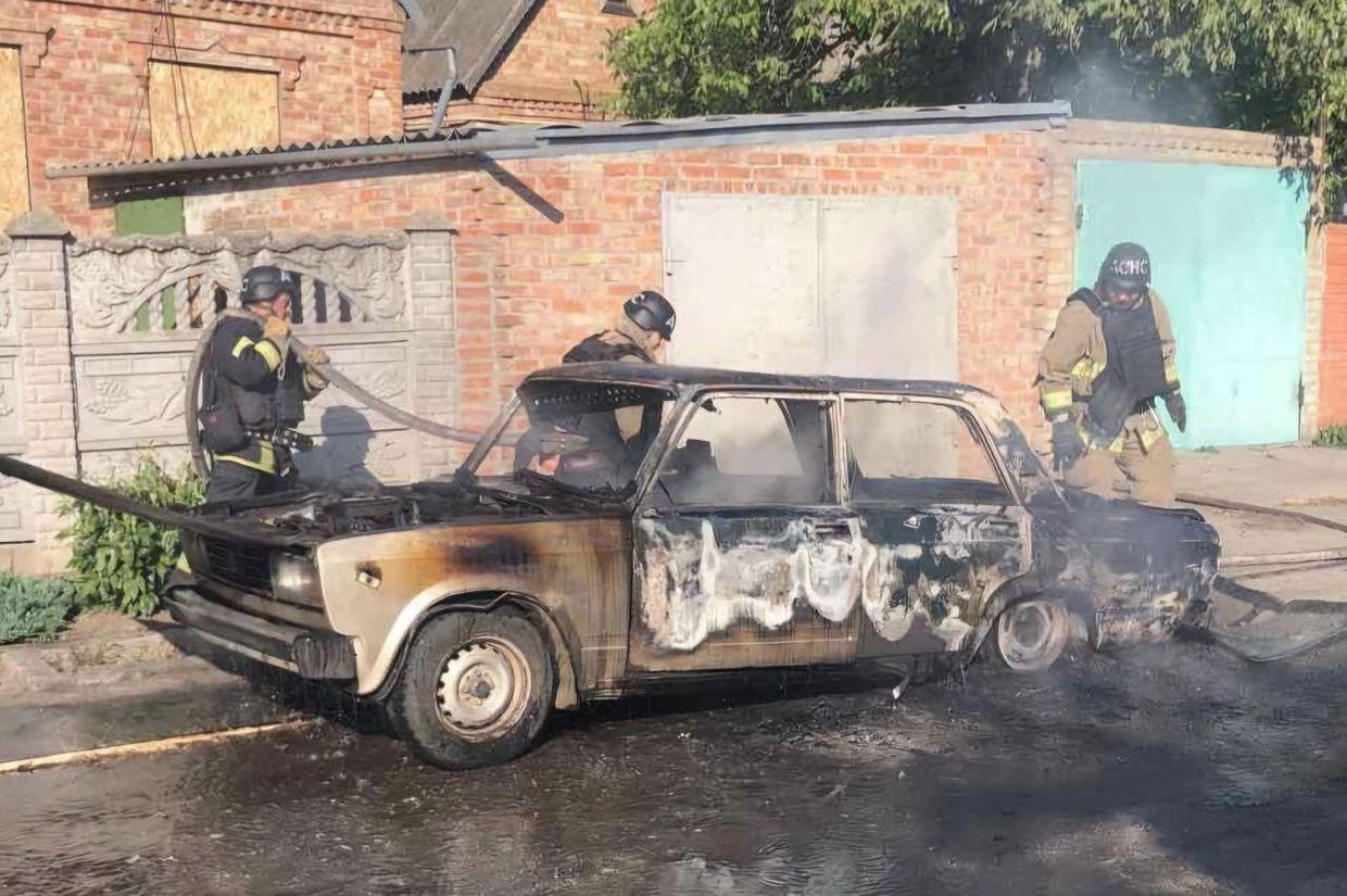 Russian strikes on Nikopol in Dnipropetrovsk Oblast injure at least 6