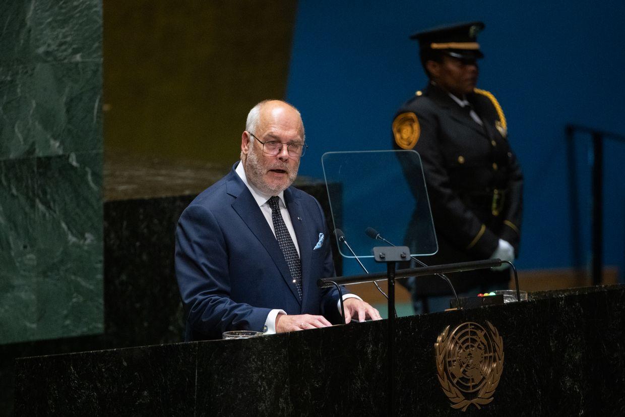 Estonian president approves law allowing use of frozen Russian assets for Ukraine