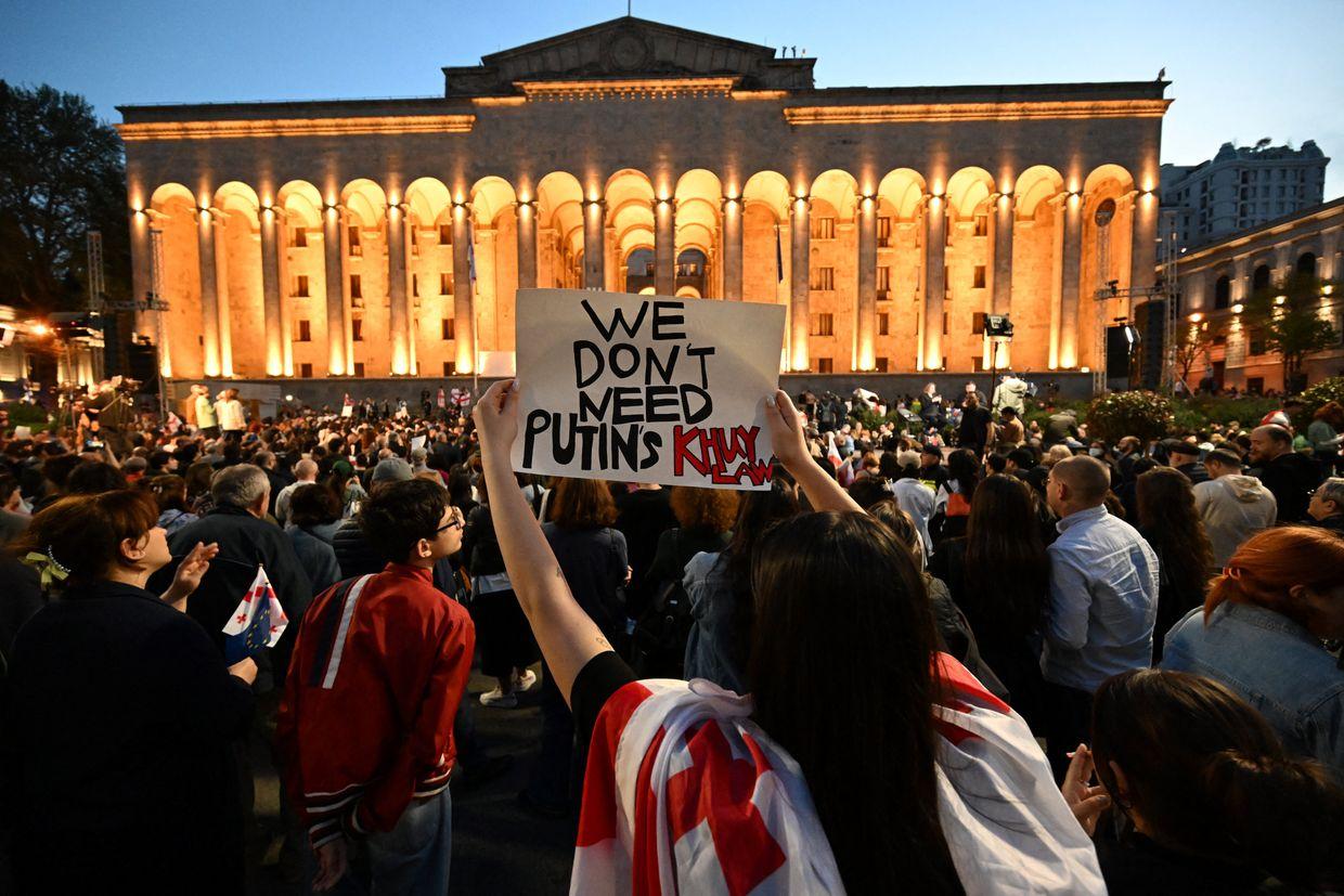 Georgian parliament passes 'foreign agents' bill in final reading